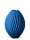 Vase 3D-Druck, Nova, Enzianblau, M (23 cm) - 480g