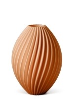 Vase 3D-Druck, Nova, Peach, M (23 cm) - 480g