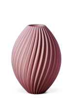 Vase 3D-Druck, Nova, Hellrosa, M (23 cm) - 480g