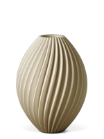 Vase 3D-Druck, Nova, Beige, M (23 cm) - 480g
