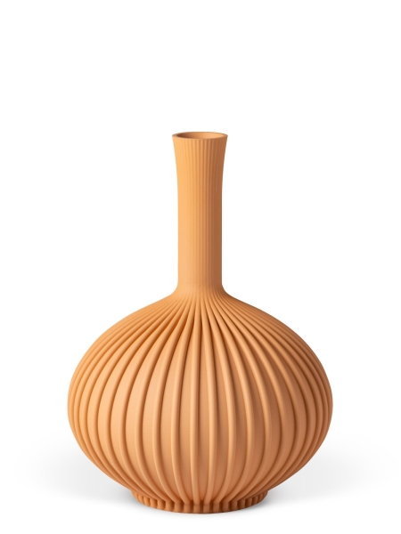 Vase 3D-Druck, Stargones, Terracotta, M (23 cm) - 480g