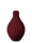 Vase 3D-Druck, Aurora, Weinrot, M (23 cm) - 480g