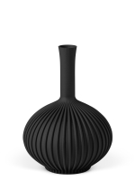 Vase 3D-Druck, Stargones, Anthrazitt, M (23 cm) - 480g