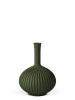 Vase 3D-Druck, Stargones, Laubgrün, S (16 cm) - 200g