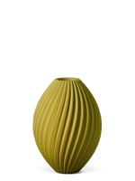 Vase 3D-Druck, Nova, Senfgelb, S (16 cm) - 200g