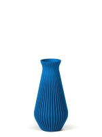 Vase 3D-Druck, Cascadia, Enzianblau, S (16 cm) - 200g