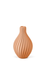 Vase 3D-Druck, Aurora, Peach, S (16 cm) - 200g