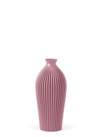 Vase 3D-Druck, Serenity, Hellrosa, S (16 cm) - 200g
