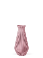 Vase 3D-Druck, Cascadia, Hellrosa, S (16 cm) - 200g