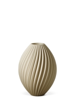 Vase 3D-Druck, Nova, Beige, S (16 cm) - 200g