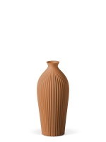Vase 3D-Druck, Serenity, Terracotta, S (16 cm) - 200g