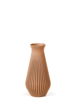 Vase 3D-Druck, Cascadia, Terracotta, S (16 cm) - 200g