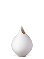 Vase 3D-Druck, Zephyr, Weiß, S (16 cm) - 200g