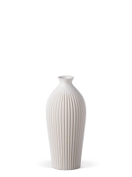 Vase 3D-Druck, Serenity, Weiß, S (16 cm) - 200g