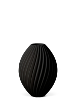 Vase 3D-Druck, Nova, Anthrazitt, S (16 cm) - 200g