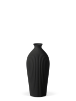 Vase 3D-Druck, Serenity, Anthrazitt, S (16 cm) - 200g