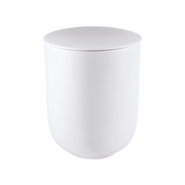 ELEGANCE BIO-LEHM Urne wei&szlig;