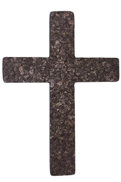 Plantera Schmuckelement Kreuz braun