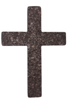 Plantera Schmuckelement Kreuz braun