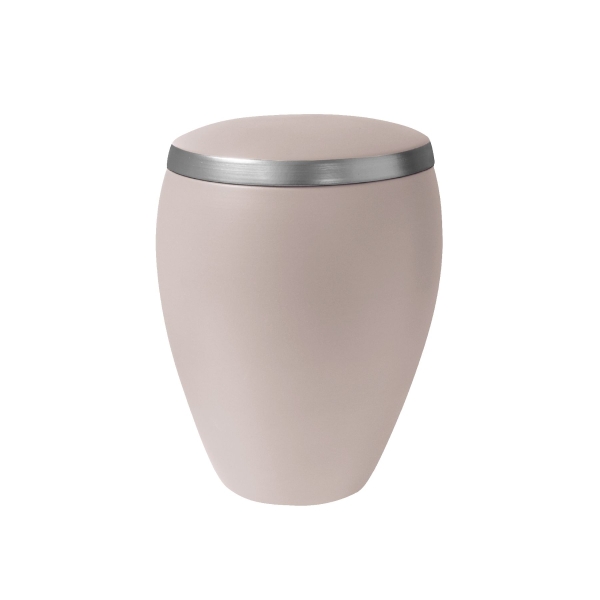 OMEGA BIO-LEHM Urne altrosa silber