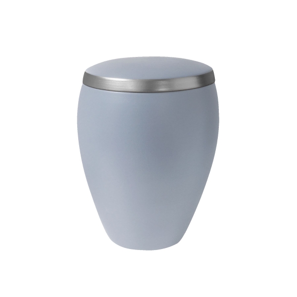 OMEGA BIO-LEHM Urne blau silber