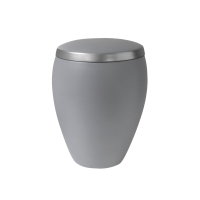 OMEGA BIO-LEHM Urne flanell silber