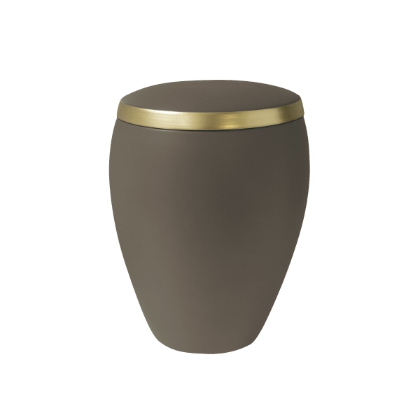 OMEGA BIO-LEHM Urne teak gold