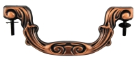 Gusslbeschlag 201 flämisch galvanisch (BA 230mm)