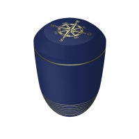 AQUA KOMPASS BIO-LEHM Urne saphir gold