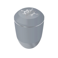 AQUA KOMPASS BIO-LEHM Urne taubenblau silber