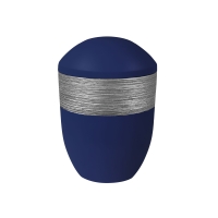 AQUA LUXOR SEMI BIO-LEHM Urne saphir silber