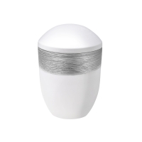 AQUA LUXOR SEMI BIO-LEHM Urne wei&szlig; silber