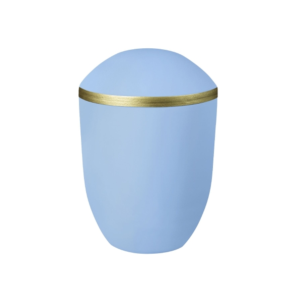 AQUA PURE BIO-LEHM Urne atlantikblau gold