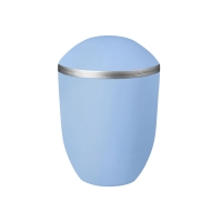 AQUA PURE BIO-LEHM Urne atlantikblau silber