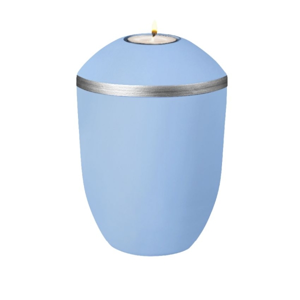 AQUA PURE BIO-LEHM Memory atlantikblau silber