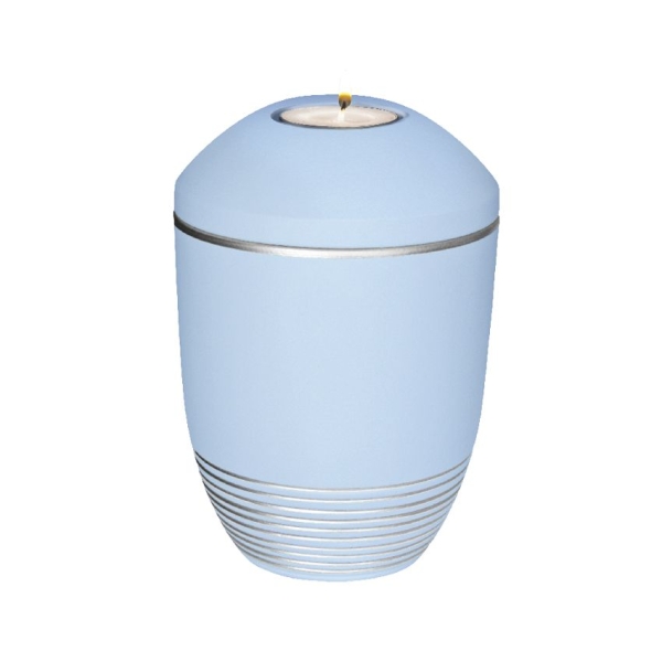 AQUA WAVE BIO-LEHM Memory atlantikblau silber