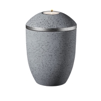 PURE BIO-LEHM Memory granit silber