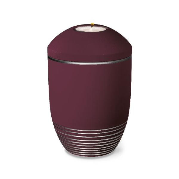WAVE BIO-LEHM Memory brombeer silber