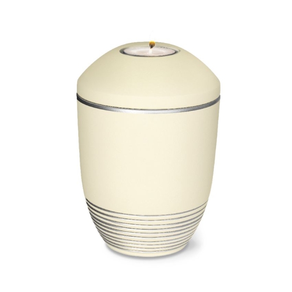 WAVE BIO-LEHM Memory sandbeige silber