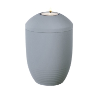 WAVE BIO-LEHM Memory taubenblau uni