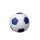 FUSSBALL BIO-LEHM Urne blau-wei&szlig;