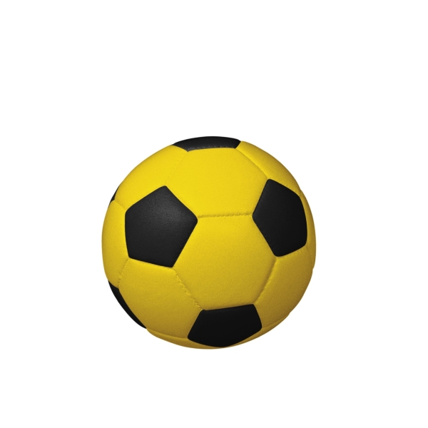 FUSSBALL BIO-LEHM Urne schwarz-gelb