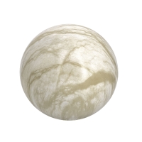 KUGEL BIO-LEHM Urne Marmor