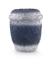 Seeurne blau-silber get&ouml;nt, ohne Emblem,