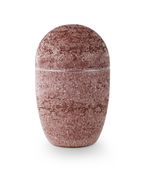 Cestal-Urne Kunststeinoberfl&auml;che, ros&eacute;,