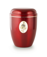 Cestal-Urne kardinalrot, Rosenmedallion,