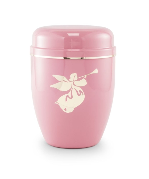 Kupferurne rosa, Motiv "Engel"