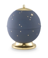 Messingurne "Orbis" Himmelsgew&ouml;lbe, Glitter