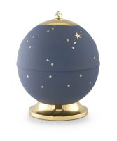 Messingurne "Orbis" Himmelsgew&ouml;lbe, Glitter