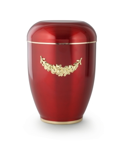 Kupferurne kardinalrot lasierend, Girlande